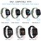 Tobfit Slim Silicone Bands Compatible with Fitbit Versa 4 Fitbit Sense 2 Fitbit Versa 3 Fitbit Sense Sport Straps Replacement Wristbands for Women Men BlackWine RedPink SandStarlight