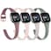 Tobfit Slim Silicone Bands Compatible with Fitbit Versa 4 Fitbit Sense 2 Fitbit Versa 3 Fitbit Sense Sport Straps Replacement Wristbands for Women Men Pink SandStarlightMauveSage Green