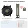 U-LIMVE ULIMVE Watch Band for Garmin Instinct 2X Solar TacticaInstinct 2X Solar 26mm Silicone Replacement Watch Strap