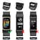 Vanjua for Fitbit Charge 6 Bands Women Men Stainless Steel Metal Mesh Loop Adjustable Wristband Replacement Strap Compatible with Fitbit Charge 6 Fitness Tracker Black