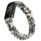 Wongeto Compatible with Fitbit Luxe BandsFashion Handmade Elastic Stretch Pearl Bracelet Women Replacement Strap for Fitbit Luxe accssorises Tree Pattern Agate
