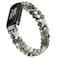 Wongeto Compatible with Fitbit Luxe BandsFashion Handmade Elastic Stretch Pearl Bracelet Women Replacement Strap for Fitbit Luxe accssorises Tree Pattern Agate
