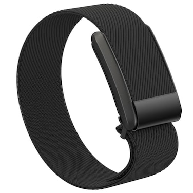 YOFUNTLE Stretchy Bands Compatible for WHOOP 40 Breathable Nylon Strap Wristband Soft Comfort Durability Breathable Easy to Use and Adjustable Black