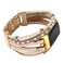 YOSWAN Leather Bands Compatible with Fitbit Charge 5 Bands for Women Boho Handmade Multilayer Wrap Bracelets Jewelry Strap Wristband Replacement for Fitbit Charge 5 Fitness Tracker KhakiGold