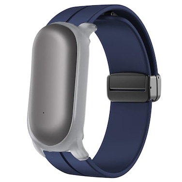 Lamshaw Compatible with Plaud NotePin Bands Soft Silicone Sport Wristband Replacement Straps Compatible for Plaud NotePin Voice Recorder Blue