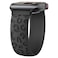 Wowstrap Silicone Solo Loop for Apple Watch Band 41mm 40mm 38mm 45mm 44mm 46mm 42mm WomenMenStretchy Engraved Sport Band Leopard Print Elastic Strap for iWatch Series 11 10 9 8 7 6 5 4 3 SE 32nd Ultra