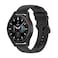 Suoman for Samsung Galaxy Watch 4 Classic 42mm46mmGalaxy Watch 4 5 6 7 40mm44mmGalaxy Watch 5 Pro 45mm Band 20mm Adjustable Soft Silicone Replacement Strap BandBlack