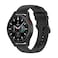 Suoman for Samsung Galaxy Watch 4 Classic 42mm46mmGalaxy Watch 4 5 6 7 40mm44mmGalaxy Watch 5 Pro 45mm Band 20mm Adjustable Soft Silicone Replacement Strap BandBlack