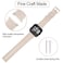 AK Sports Bands Compatible for Fitbit VersaVersa 2Versa SE Soft Elastomer MultiColors Replacement Wristbands for Fitbit Versa Lite Smart Watch Women Men 016 Champagne Gold Large