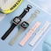 Getino Compatible with Fitbit SenseSense 2 Bands Versa 43 Bands for WomenMen Silicone Sport Accessories Large BlackGrayPinkWhite