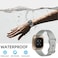 Odbeai Band Compatible with Fitbit Versa 34 BandsSenseSense2 Bands for Women MenSoft Replacement Wristbands Sport Strap Accessories for SenseSense2Versa 34 SmartWatchSmall Gray