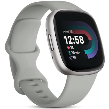 Odbeai Band Compatible with Fitbit Versa 34 BandsSenseSense2 Bands for Women MenSoft Replacement Wristbands Sport Strap Accessories for SenseSense2Versa 34 SmartWatchSmall Gray