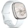 Odbeai Compatible with Fitbit SenseSense2 BandsVersa 34 Bands Women MenClassic Sport Replacement Wristbands Soft Waterproof Strap for Versa 34SenseSense2 SmartWatchSmall White