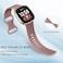 Odbeai Compatible with Fitbit SenseSense2 BandsVersa 34 Bands Women MenSoft Replacement Wristbands Sport Band Strap Accessories for Versa 34SenseSense2 WatchLarge Smoke Violet