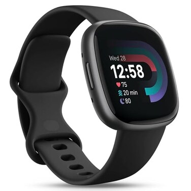 Odbeai Compatible with Fitbit Versa 4 BandsVersa 3 Band Fit bit Sense 2 BandsSense Band for Women MenSoft Replacement Wristbands Sport Strap Accessories for Fit bit Smart Watch Small Black