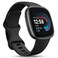 Odbeai Compatible with Fitbit Versa 4 BandsVersa 3 Band Fit bit Sense 2 BandsSense Band for Women MenSoft Replacement Wristbands Sport Strap Accessories for Fit bit Smart Watch Small Black