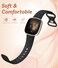 Odbeai Leopard Engraved Compatible with Fitbit Versa 4 Bands for Womanfor Versa 3Sense 2Sense BandsCute Fancy Soft Silicone Sport Waterproof Replacement Strap