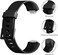 Meliya Pack 3 Silicone Bands for Fitbit Inspire HR Fitbit Inspire 2 Fitbit Inspire Ace 2 Replacement Wristbands for Women Men Small Large BlackNavy BlueWine Red Small for 5579 wrists