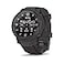 Garmin Instinct Crossover Solar Rugged Hybrid Smartwatch with Solar Charging Capabilities Analog Hands and Digital Display Graphite