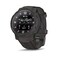 Garmin Instinct Crossover Solar Rugged Hybrid Smartwatch with Solar Charging Capabilities Analog Hands and Digital Display Graphite