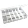FindingKing 17 Slot Bead Watch Parts Storage Box Craft Organizer