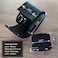 PoBoSall Single Watch Travel Case for Men Women Leather Watch Roll Case Watch Box Storage Organizer and Display Black Watch Accessories