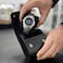 PoBoSall Single Watch Travel Case for Men Women Leather Watch Roll Case Watch Box Storage Organizer and Display Black Watch Accessories