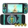 ITONGGUYUKI Dockable Protective Case Compatible with Switch Hard Shell Case cover for Switch and JoyCon Controllers ShockAbsorption and AntiScratch Design Protective Zelda tears of The Kingdom