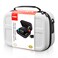 TOENNESEN COOWPS Switch Case for Nintendo Switch and Switch OLED Model Portable Full Protection Carrying Travel Bag with 18 Game Cards Storage for Switch Console Pro Controller Accessories White