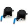 Deal4GO 2Pack Black Thumbsticks Analog Joystick Button Module Replacement for Nintendo SwitchSwitch Lite Controller Sticks Fixes Drift 3rd Generation