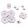 Deal4GO LEFT side Conductive Contacts Pad Silicone Rubber Buttons for Nintendo Switch Joycon Controller