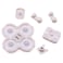 Deal4GO LEFT side Conductive Contacts Pad Silicone Rubber Buttons for Nintendo Switch Joycon Controller