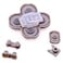 Deal4GO RIGHT Rubber Buttons JC Controller Conductive Contacts Pad replacement for Nintendo Switch Joycon Controller