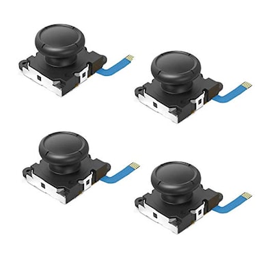 Veanic 4Pack Replacement Joycon Joystick Drift Fix Analog Thumb Stick for Nintendo SwitchSwitch OLEDNintendo Switch Lite JoyCon Controller