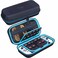 ButterFox Switch Carrying Case for Nintendo Switch OLED Fits Charger Joy Con Grip 18 Games and Protective Case BlackBlue