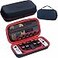 ButterFox Switch Carrying Case for Nintendo Switch OLED Fits Charger Joy Con Grip 18 Games and Protective Case BlackRed