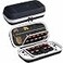 ButterFox Switch Carrying Case for Nintendo Switch OLED Fits Charger Joy Con Grip 18 Games and Protective Case BlackWhite