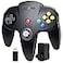 iNNEXT Wireless N64 Controller Made for Switch 1 2 N64 Console Wireless 24 GHz Receivers Compatible with Switch Online Windows PC macOS Builtin Vibration Rechargeable Plug and Play Black