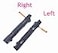 Zoozie LA Replacement Right Left L R Slider Rail with Flex Cable Fix Part for Nintend Switch NS NX JoyCon Console LeftRight
