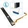 Nockchawon Right Left Slider Rail with Flex CableLeft Right Slide Rail Slider Bracket with Sensor Flex Cable Fix Repart Part Replacement for Nintendo Switch Console Slide Bar