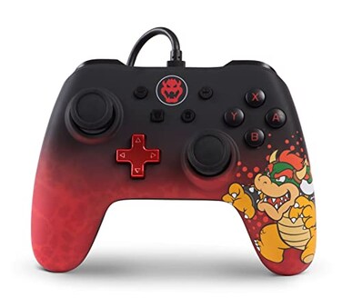PowerA Wired Controller for Nintendo Switch Bowser Gamepad Game controller Wired controller Officially licensed