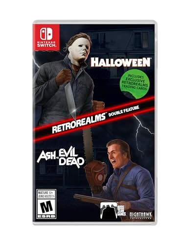 Nighthawk Interactive Halloween and Ash vs Evil Dead RetroRealms Double Feature Nintendo Switch