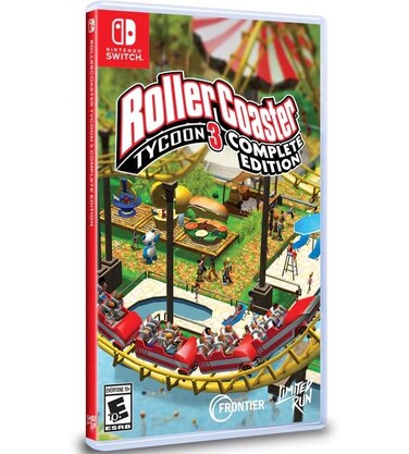 Limited Run RollerCoaster Tycoon 3 Complete Edition Nintendo Switch