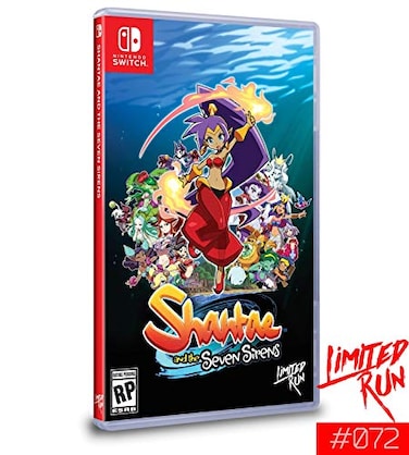 Limited Run Shantae and The Seven Sirens