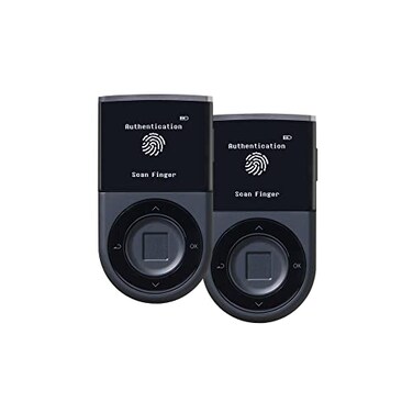 D'CENT DCENT Hardware Wallet 2Pack Biometric Cold Storage Bluetooth Crypto