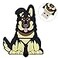 leizhan LEIZHAN Cute USB Flash Drive 32GB Cartoon Dog Pendrive Memory Thumb Stick USB20 Animal Jump Drive Character Data Storage Gift USB Disk Pendrive with Key Chain