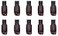 Sandisk SanDisk 8GB Cruzer Blade USB 20 Flash Memory Drive SDCZ50008G 10 Pack