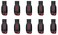 Sandisk SanDisk 8GB Cruzer Blade USB 20 Flash Memory Drive SDCZ50008G 10 Pack