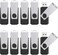 TOPESEL USB Storage Flash Drive100PCS 4GB Flash Drive Bulk USB 20 Flash Drive Bulk Pack Flash Drives Memory Stick USB Drive Thumb Drives Flash Memory Stick 4G 100 Pack Black