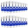 EASTBULL 256MB Bulk Flash Drives 100 Pack USB 20 Flash Drives Pack 256MB Thumb Drives Bulk Blue